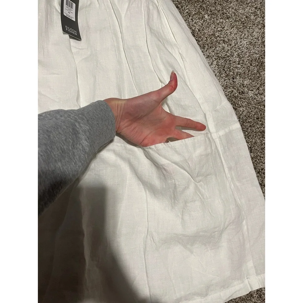 Eileen Fisher Organic Linen Skirt